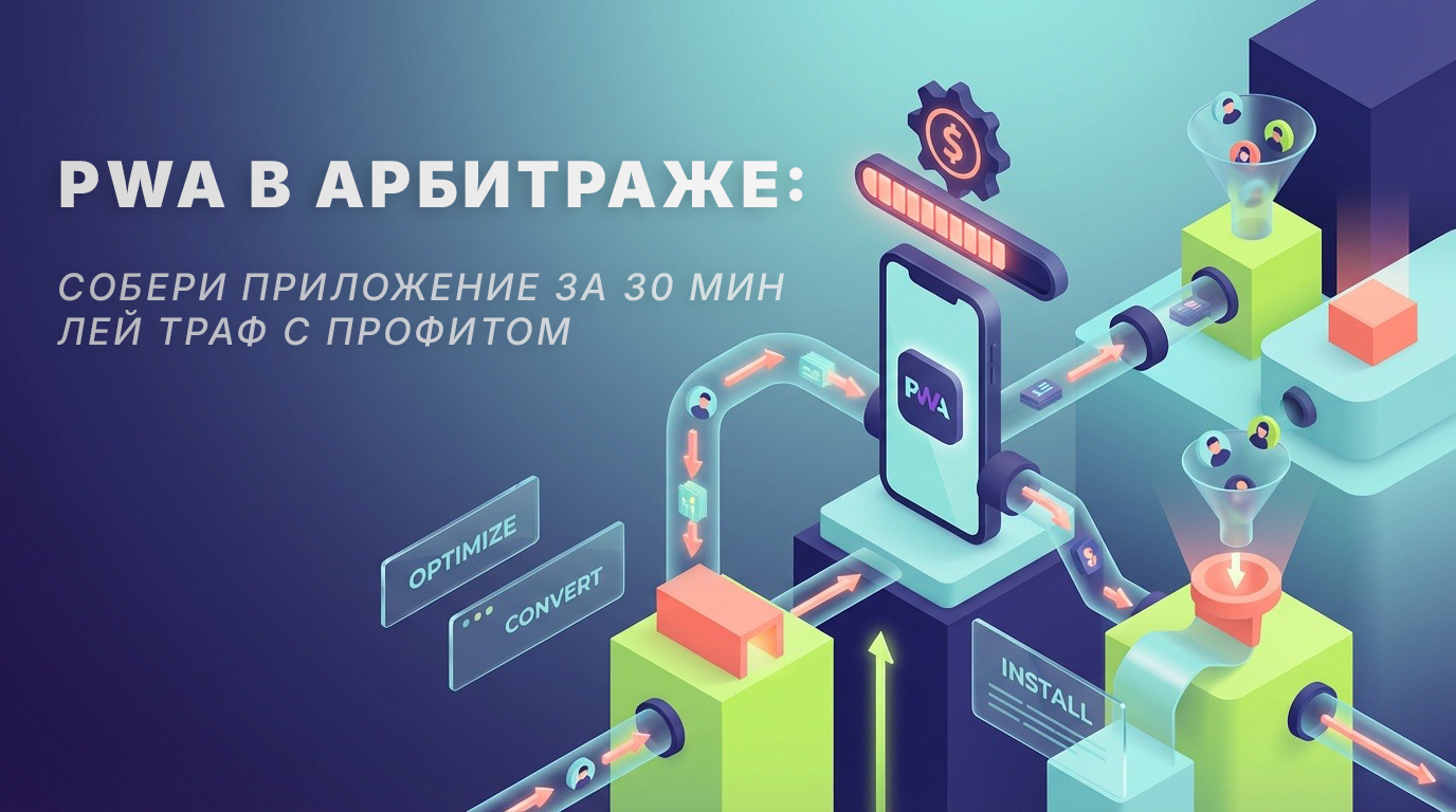 PWA в арбитраже: собери приложение за 30 мин, лей траф с профитом
