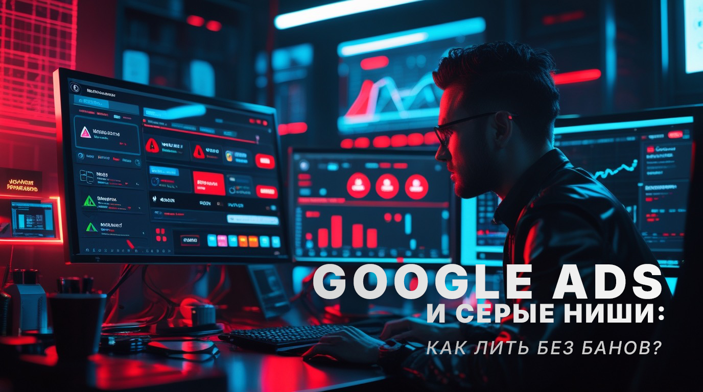 Арбитраж в Google Ads на серых нишах: льём стабильно или бан за баном