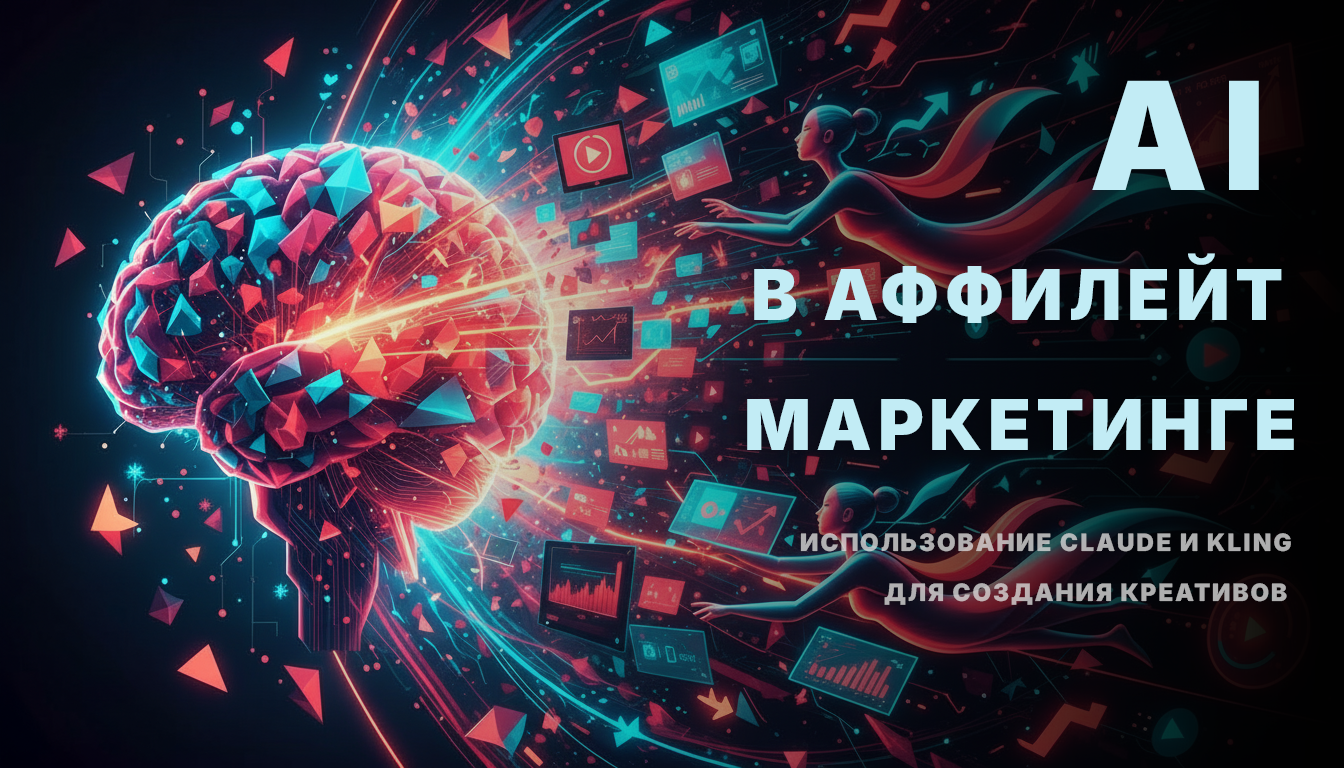 Использование AI для создания креативов: нейросети вроде Claude и Kling в aффилейт маркетинге