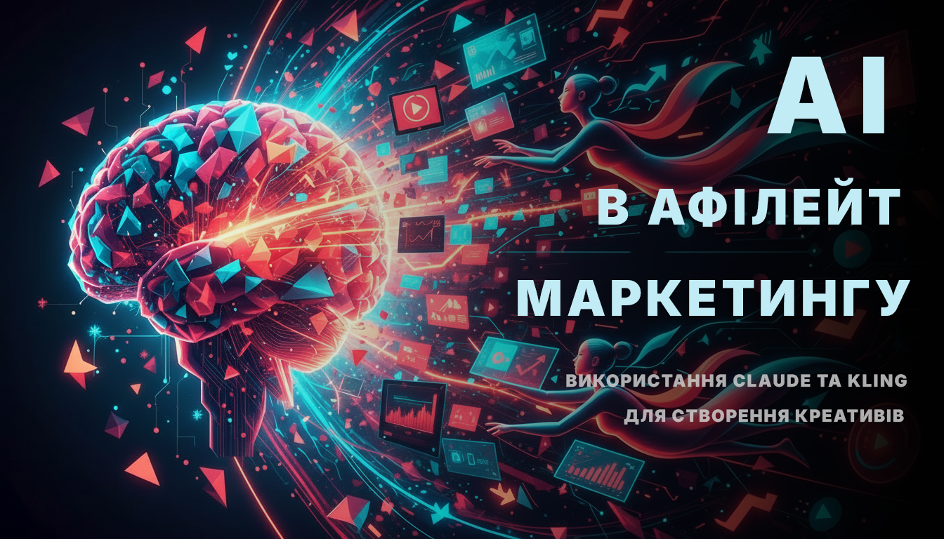 Використання AI для створення креативів: нейромережі на кшталт Claude та Kling в афілейт маркетингу