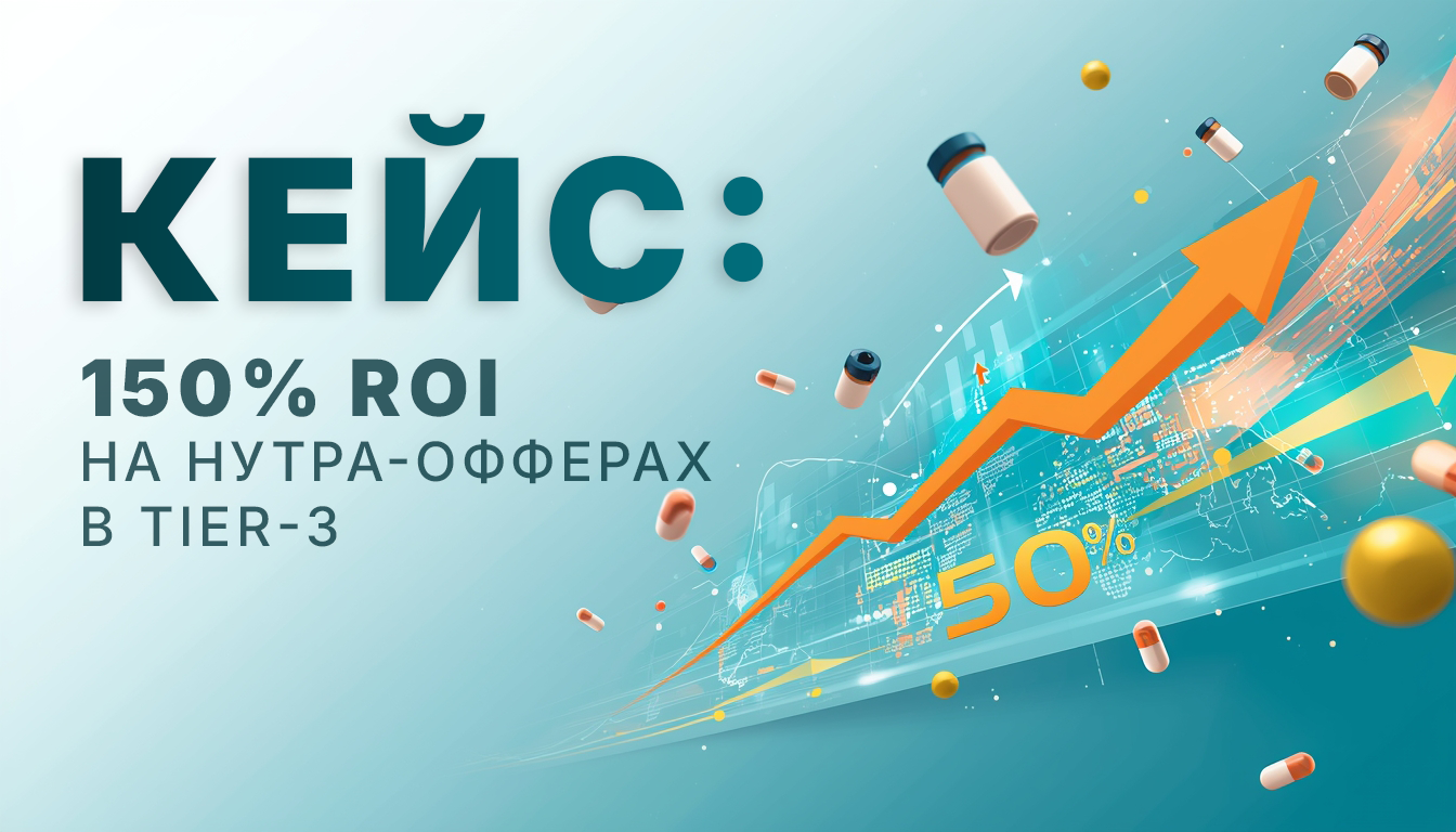 Кейс: 150% ROI на нутра-офферах в Tier-3 GEO — разбор от А до Я